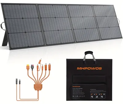 Immagine prodotto di Pannello solare - Pannello fotovoltaico - Pannello pieghevole - Pannello solare portatile - 220W 20V