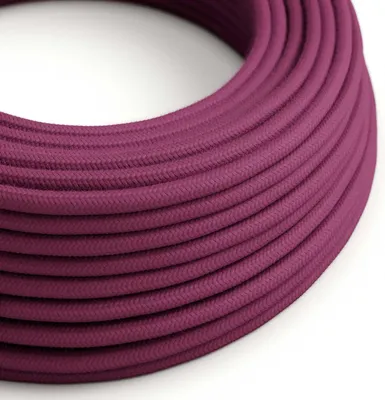Image de Creative-Cables Câble électrique gainé de tissu, 2 x 0,75 mm², 50 m, Vinaccia RC32, rond, coton