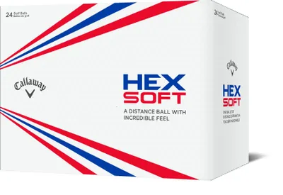 Imagen del producto de Pelotas de golf Callaway Hex Soft, color blanco