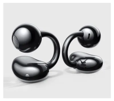 Produktbild von Huawei FreeClip, True Wireless Stereo (TWS), Anrufe/Musik, 20 - 20000 Hz, 5,6 g, Kopfhörer, Schwarz