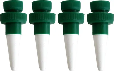 Obrázok produktu pre 4 ks samozavlažovacích kolíkov pre rastliny, zavlažovacie zariadenia pre záhradné rastliny, automatické zavlažovacie kolíky, zavlažovač rastlín na dovolenku pre črepníkové rastliny v interiéri aj exteriéri, kvety a zelenina