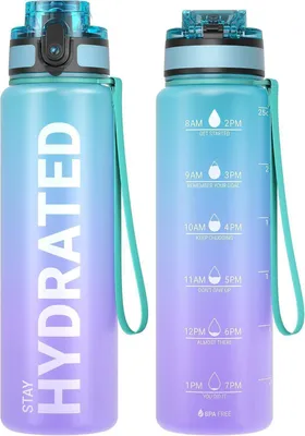 Produktbild von Sahara Sailor Trinkflasche BPA-frei Tritan Auslaufsicher 750ML Yoga Gym