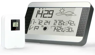 Image de Station météo avec capteur sans fil Silver