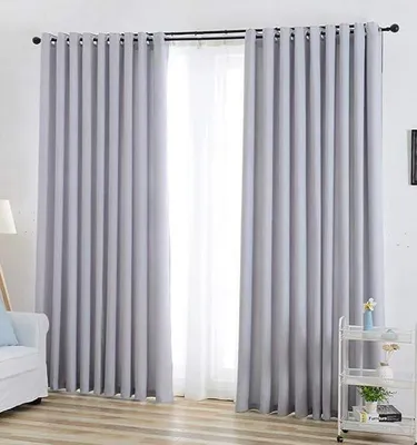 Imagen del producto de Cortinas opacas modernas para sala de estar o dormitorio, juego de 2 paneles, protección solar, 140 cm x 245 cm
