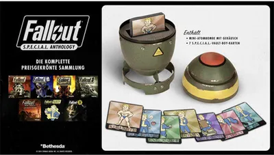 Image de Fallout S.P.E.C.I.A.L. Anthology PC CiaB Collection au design de bombe atomique + son