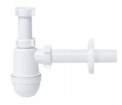 Zdjęcie produktu dla Półsyfon umywalkowy biały 32 mm
