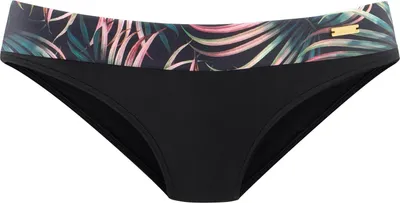 Produktbild von LASCANA Bikini-Hose Reese schwarz-bedruckt Größe 42
