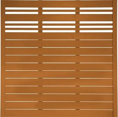 Produktbild von Zaun Hauptelement Konsta Reddy 180 x 180 cm kirschbaumoptik