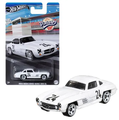 Produktbild von Hot Wheels HRV00, Rennauto, 3 Jahr(e), Metall, Schwarz, Weiß