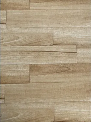 Produktbild von Bodenschutzmatte Vintage Floor Maple Wood beige 65x180 cm