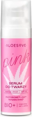 Produktbild von Aloesove Gesichtsserum Rosa mit SPF30, 30 ml - Schutz und Pflege für strahlende Haut