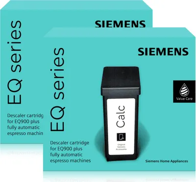 Produktbild von Siemens EQ series TZ800Z2 Entkalkungskartusche 135g für EQ900 plus (2er Pack)