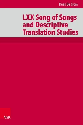 Zdjęcie produktu dla LXX Song of Songs and Descriptive Translation Studies