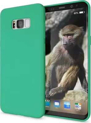 Produktbild von Samsung Galaxy S8 Plus Handy Hülle von NALIA, Ultra-Slim TPU Silikon Neon Case Grün