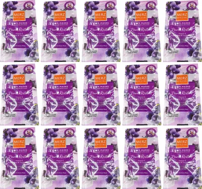 Produktbild von 15x Merz Gesichtsmaske POWER RESTART 9g Peeling 2-in-1 Maske Vitamin E Trauben-Öl