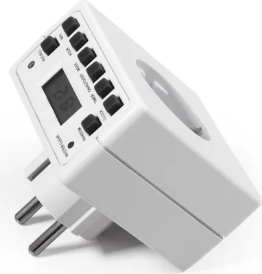 Produktbild von Digitale Zeitschaltuhr McPower AZ-53 10 Schaltprogramme 12/24Std Zyklus
