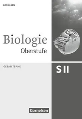 Obrázek produktu pro Biologie Oberstufe Gesamtband. Lösungsheft