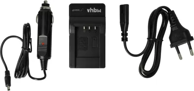 Produktbild von vhbw Ladegerät kompatibel mit Nikon Coolpix S4100, S4200, S4150, S6700, S6400, S4300, S5300, S6600, S6800 Kamera - Ladeschale, Kfz-Adapter Ladeanzeige