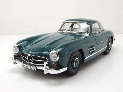 Zdjęcie produktu dla Norev 183851 Mercedes 300 SL Gullwing 1954 zielony 1:18