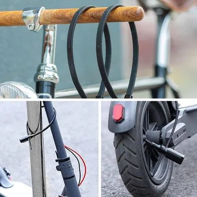 Produktbild von Famanu Fahrradschloss für Helm - tragbar, mit 3-stelligem Code