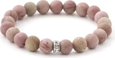 Produktbild von Perlenarmband aus Rhodochrosit MINK11 / 17