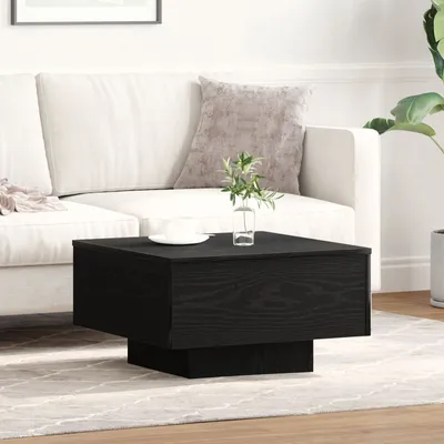 Produktbild von Möbel Couchtisch schwarz Eiche 55x55x31 cm Holzwerkstoff - Couchtische 862993