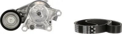 Produktbild von Gates K026PK963 Keilrippenriemensatz passend für PEUGEOT 2008 Kombi (CU) 208 I Schrägheck (CA, CC) 3008 SUV (M) 308 SW II für CITROËN BERLINGO (B9)