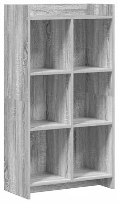 Obrázok produktu pre Komoda Sonoma, sivá, 59 x 30 x 111 cm, vyrobená z drevovláknitej dosky