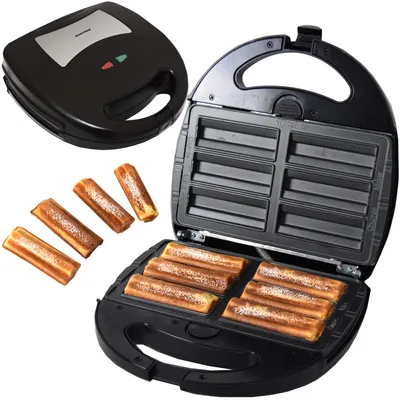 Image de Syntrox Churros Maker Machine à beignets avec plaques interchangeables