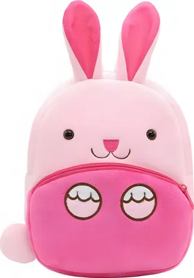 Produktbild von Wildleder-Rucksack rosa - Kaninchen