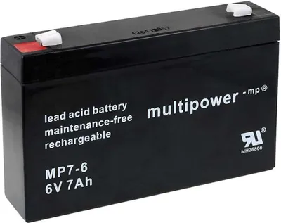 Image de Powery batterie au plomb (multipower) MP7-6