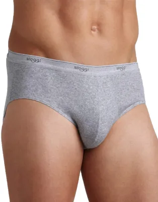 Produktbild von Sloggi Herren Unterhose men Basic Midi , 2-Pack, 6, Black Combination