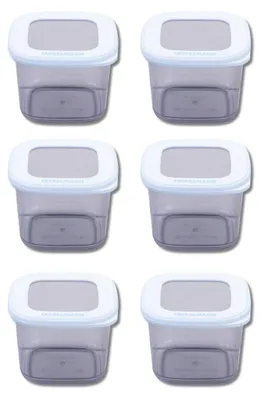 Image de Lot de 6 boîtes hermétiques 0,55 L avec 6 ustensiles de cuisine Fackelmann Storage