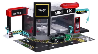 Produktbild von Majorette Mini Showroom Set + 1 Vehicle