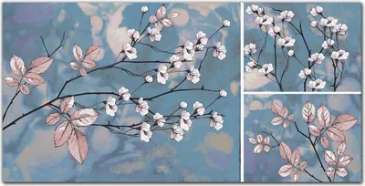 Produktbild von Coloray Küchenrückwand 140x70 Spritzschutz aus Glas - Blumen Branchen