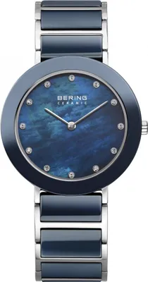 Produktbild von Bering Ceramic Collection 10729-787 Damenarmbanduhr Mit Keramikelementen
