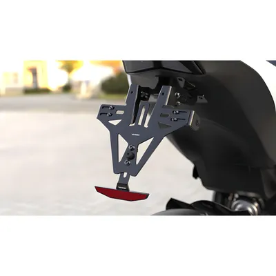 Produktbild von SP 1122245 HIGHSIDER pro Kennzeichenhalter Akron-RS passend fuer HONDA CB 1000 R Schwarz