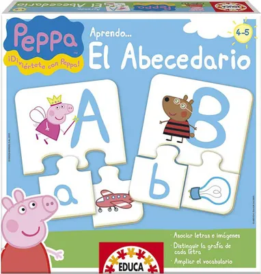 Produktbild von Lernspiel El Abecedario Peppa Pig Educa (ES)