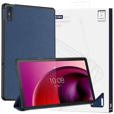 Zdjęcie produktu dla Etui z funkcją smart sleep Dux Ducis Domo do tabletu Lenovo Tab M10 10.6'' - niebieskie