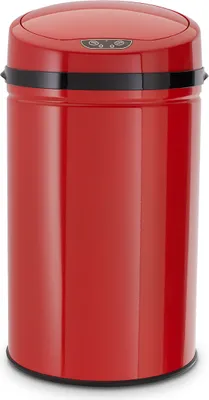 Produktbild von Echtwerk Abfalleimer mit Sensor 30L, Farbe:Rot