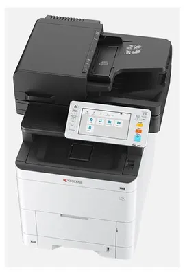 Productafbeelding van ECOSYS MA4000cix (inclusief 3 jaar Kyocera Life Plus) (grijs/zwart, USB, LAN, scanfunctie, kopieerfunctie, HyPAS, dubbelzijdig printen, dubbelzijdig scannen)