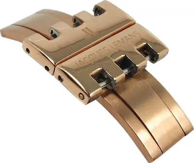 Produktbild von Jacques Lemans Schließe Butterfly 6mm Edelstahl rosegoldfarben 1-1781