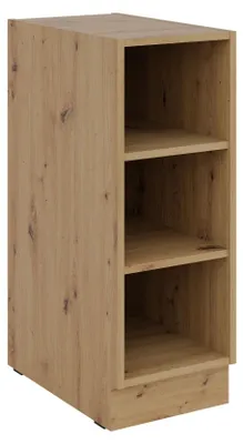 Produktbild von Unterschrank Regal 30 cm Eiche Artisan Küchenzeile Küchenblock Küche