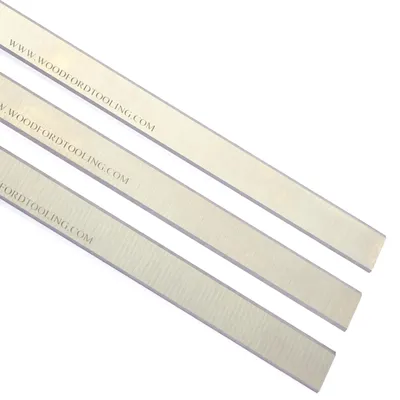 Productafbeelding van HSS Resharpenable Schaafbladen, Set van 3, 320 x 30 x 3mm