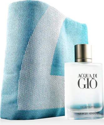 Produktbild von Giorgio Armani Acqua di Giò Pour Homme EDT nachfüllbar 100 ml + Handtuch (man)