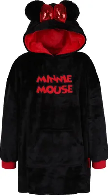 Obrázek produktu pro Černo-červený svetr/župan/deka pro dívky Minnie Mouse S/M