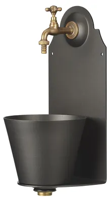Immagine prodotto di Fontana a Parete da Giardino con Rubinetto Belfer 42/PR Antracite
