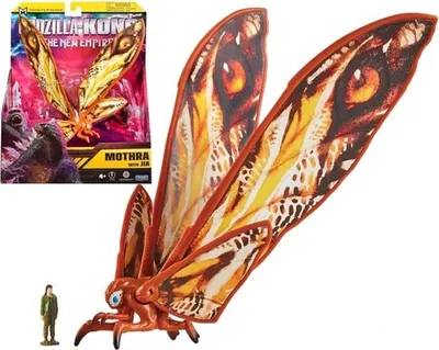 Produktbild von Godzilla vs Kong Figuren - Mothra und Jia Figur von Playmates Toys