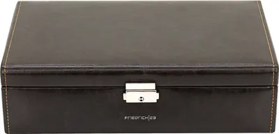 Immagine prodotto di Friedrich Lederwaren scatola per orologi Bond fine sintetico 10 orologi marrone , 20068-3