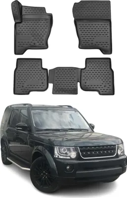 Immagine prodotto di 2009-2017 Land Rover Discovery Fußmatten TPE Schwarz 5 tlg